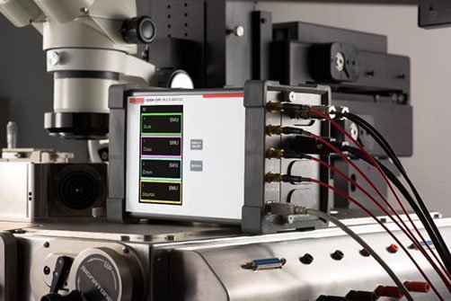 晶片探测站上的 Keithley 4200A-CVIV 多路开关