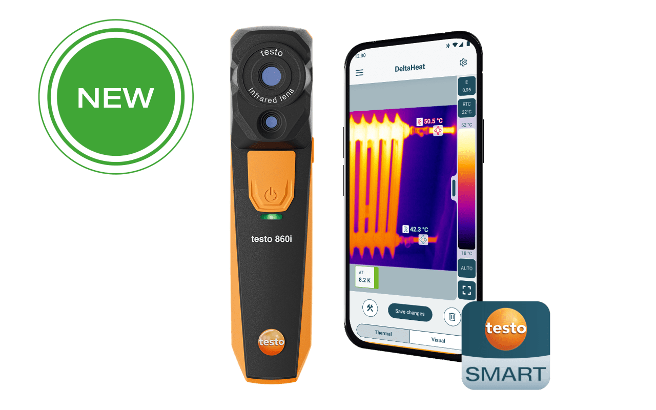 testo 860i - 德图智联型掌上红外热像仪