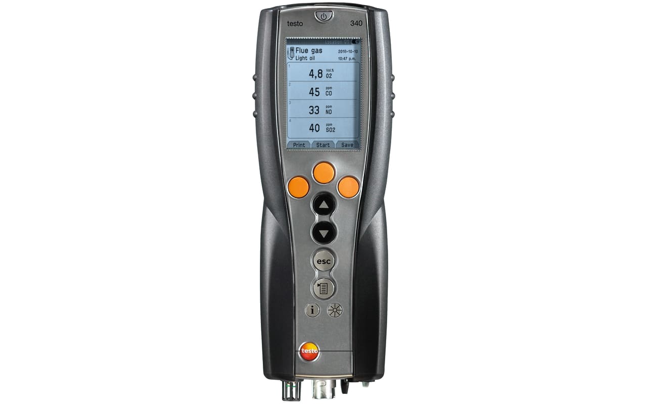 testo 340 - 工业烟气分析仪