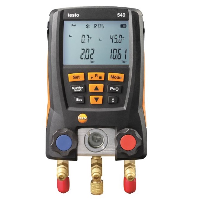 德国德图TESTO 基础级电子冷媒表组 testo 549 - 订货号  056