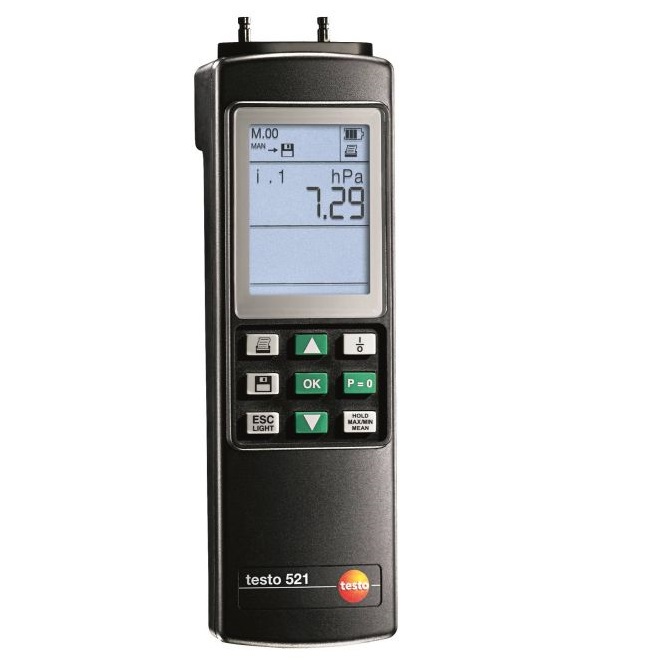 德国德图TESTO 差压测量仪（量程高达2.5 hPa） testo 521-3