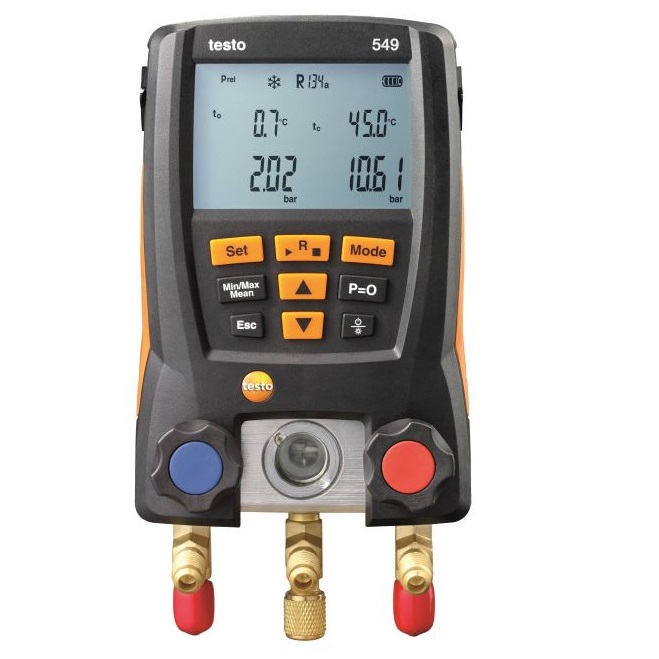 德国德图TESTO 基础级电子冷媒表组 testo 549 - 订货号  056