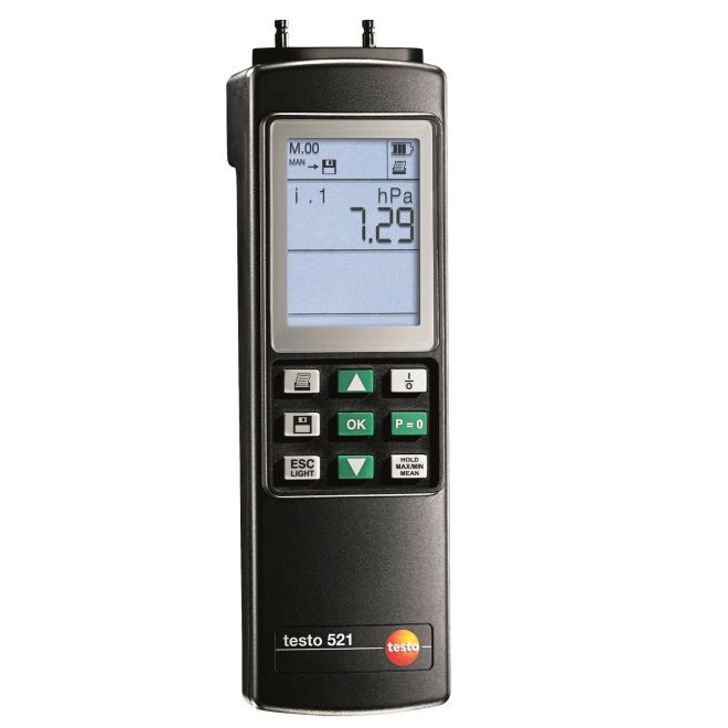 德国德图TESTO 差压测量仪（量程高达2.5 hPa） testo 521-3