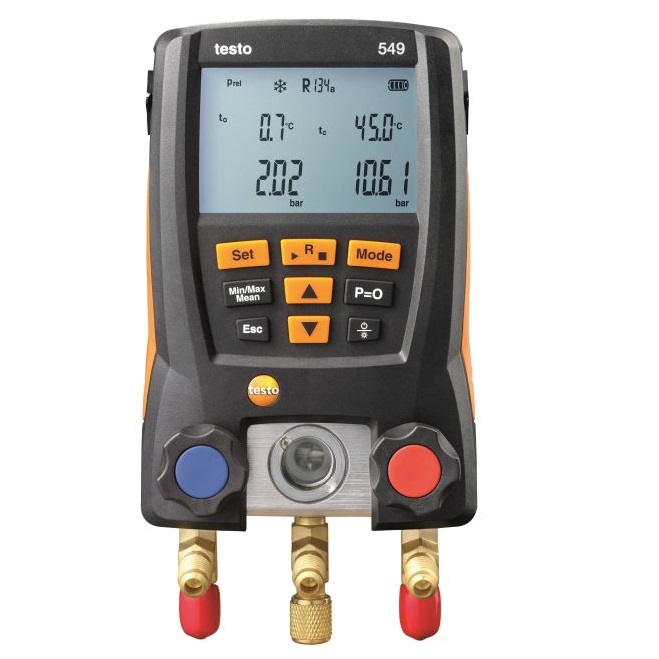 德国德图TESTO 基础级电子冷媒表组 testo 549 - 订货号  056