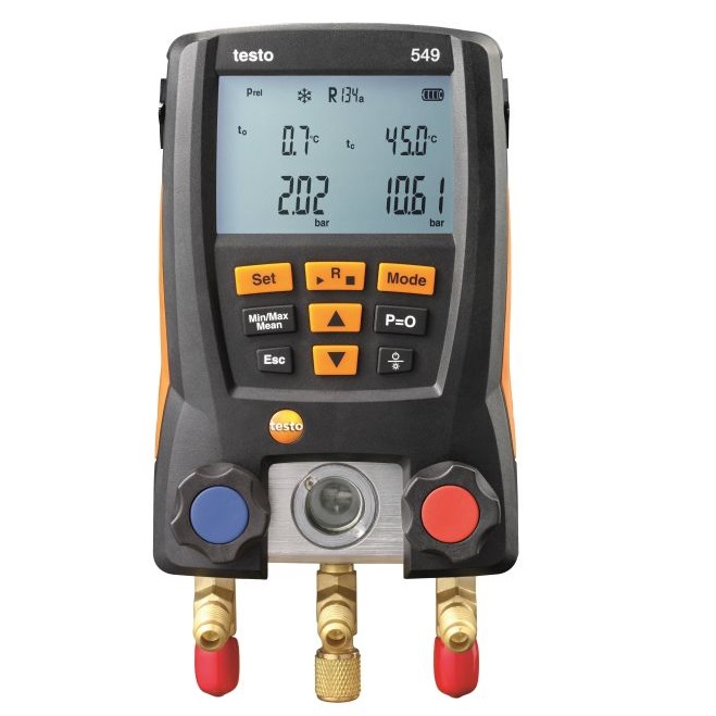 德国德图TESTO 基础级电子冷媒表组 testo 549 - 订货号  056