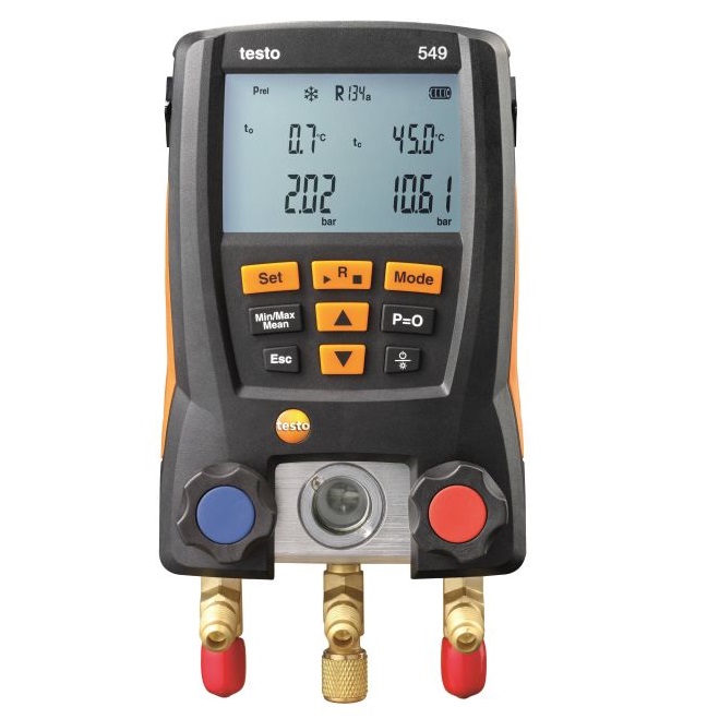 德国德图TESTO 基础级电子冷媒表组 testo 549 - 订货号  056
