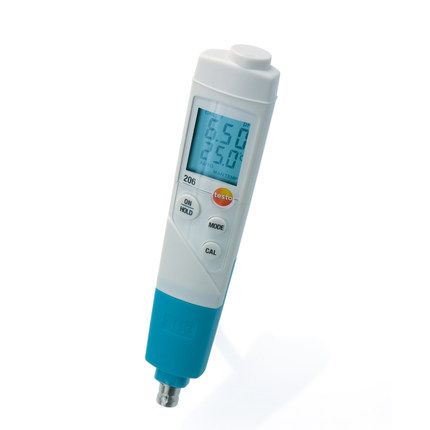 德国德图TESTO pH酸碱度测量仪(可外接探头) testo 206-pH3 