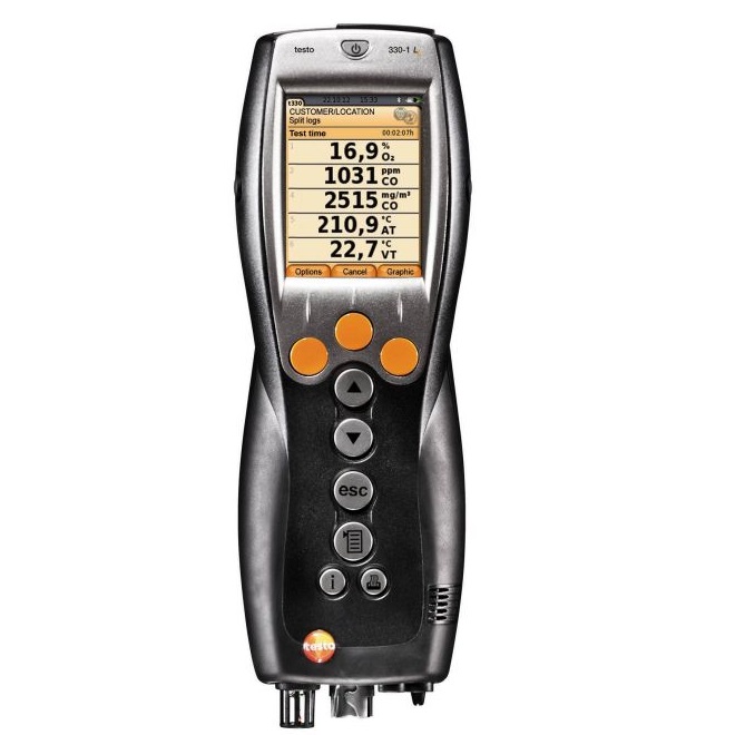 德国德图TESTO 增强版烟气分析仪 testo 330-1 LL - 订货号 
