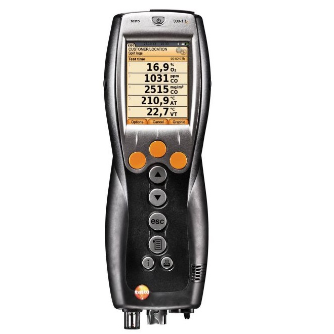 德国德图TESTO 增强版烟气分析仪 testo 330-1 LL - 订货号 