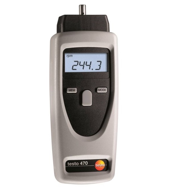 德国德图TESTO 精密型光学/机械转速测量仪 testo 470 - 订货号 